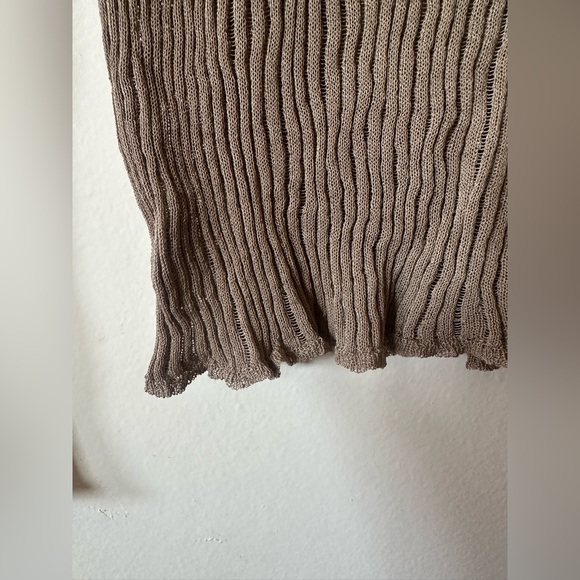 Zara Sheer Knit Top - Picture 2 of 5